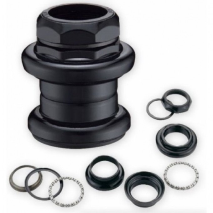 Детали рулевой колонки VP-A71 1-1/8" чёрные OS1702