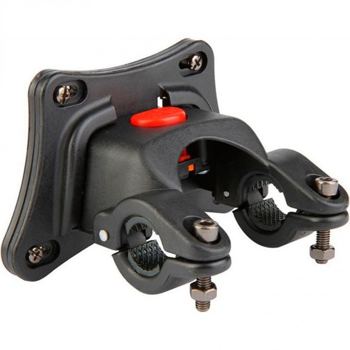 Крепеж на руль JY-257AC для велокорзины быстросъёмный, пластиковый чёрный 270017