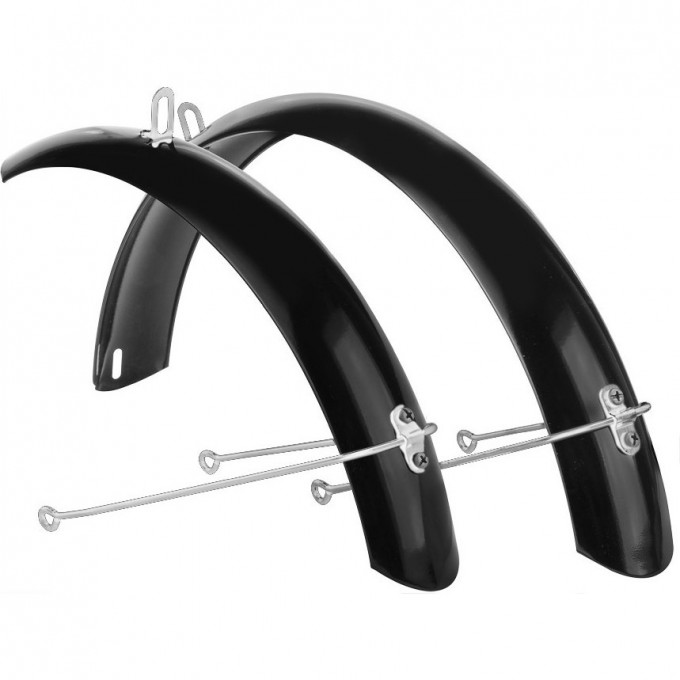 Крылья STELS 16" Flyte полноразмерные, чёрные 610102