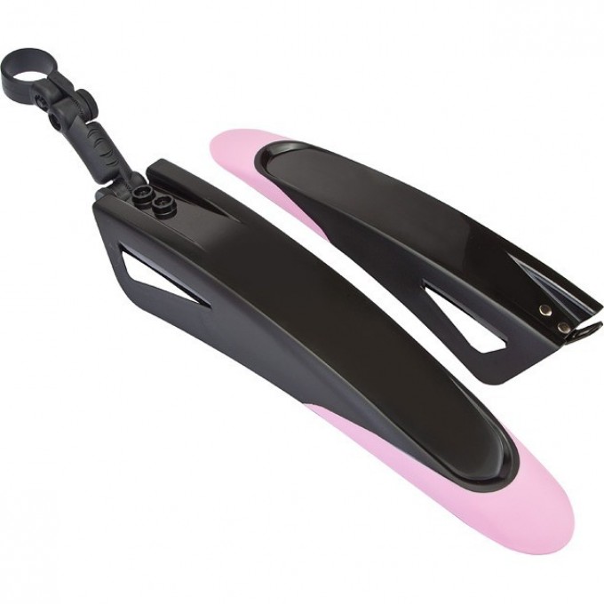 Крылья STELS 20"-24" FD-39, черно-розовые 610165