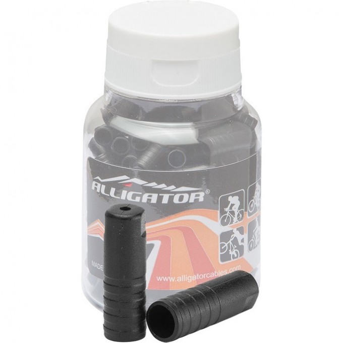 Наконечник LY-HPP02 оболочка троса переключателя скоростей, 4х17мм, пластиковый, банка 150 шт. 310005