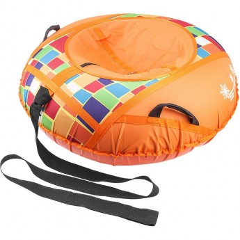 Санки надувные STELS D110см, оранжевые Санки надувные STELS D110см, оранжевые