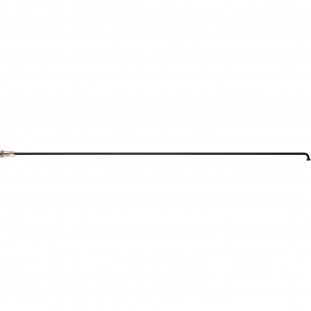 Спица с латунным ниппелем 261 мм, стальная черная