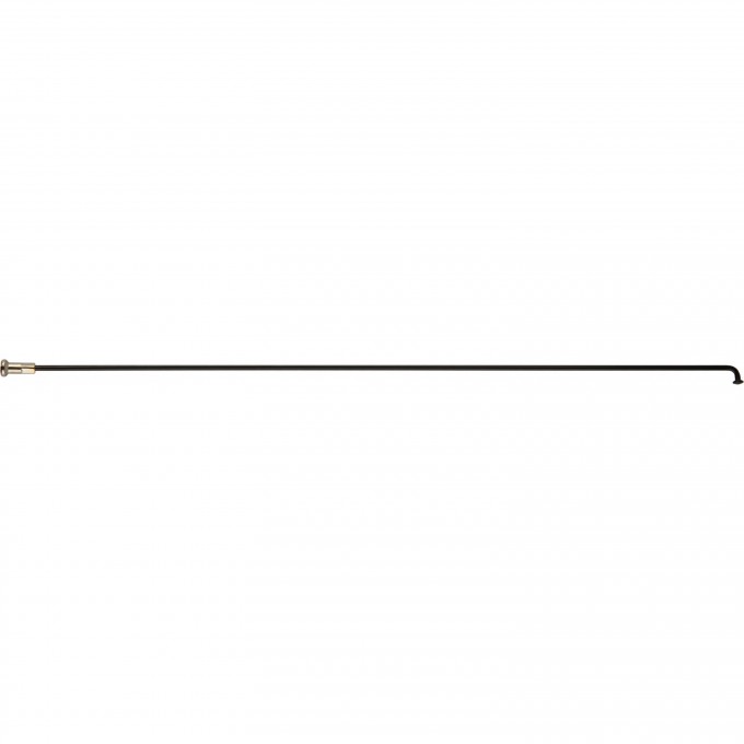Спица с латунным ниппелем 273 мм, стальная черная 490066